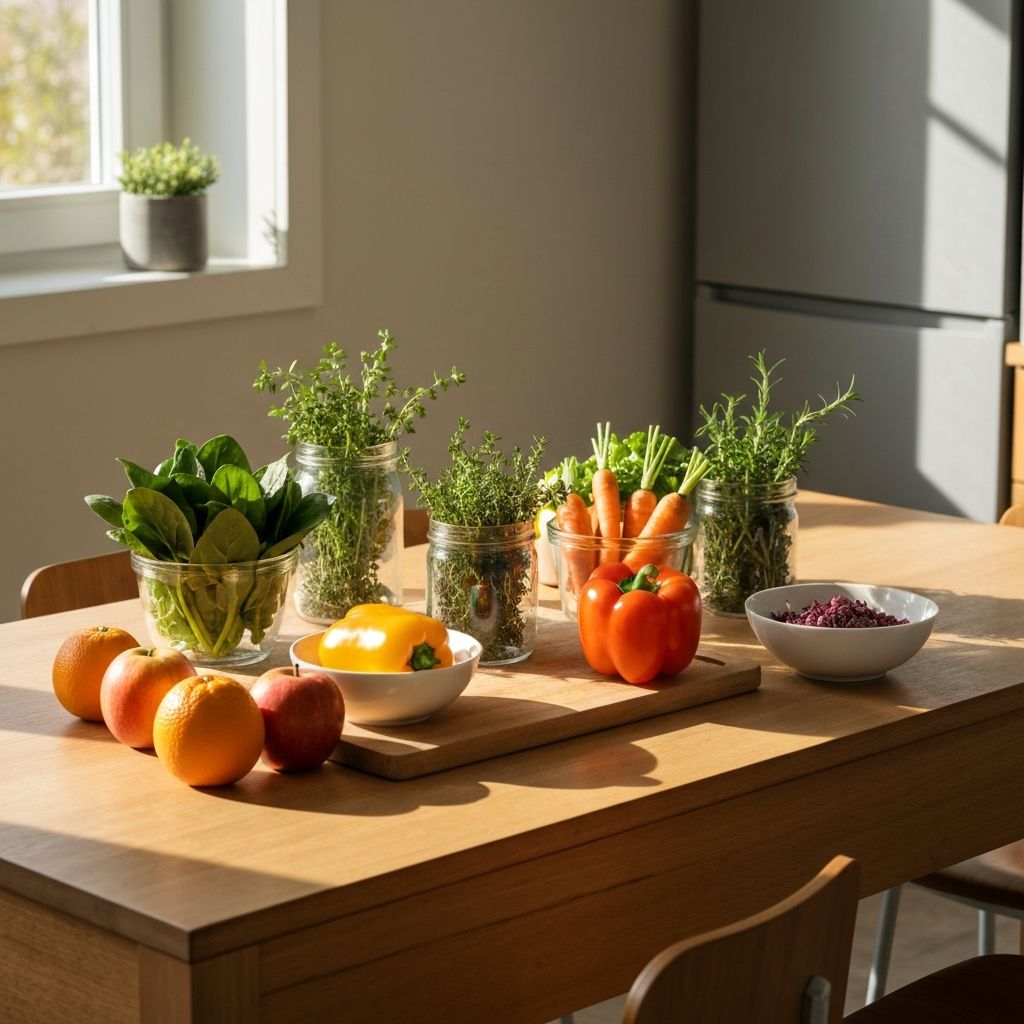 Atmosphärisches Küchenbild